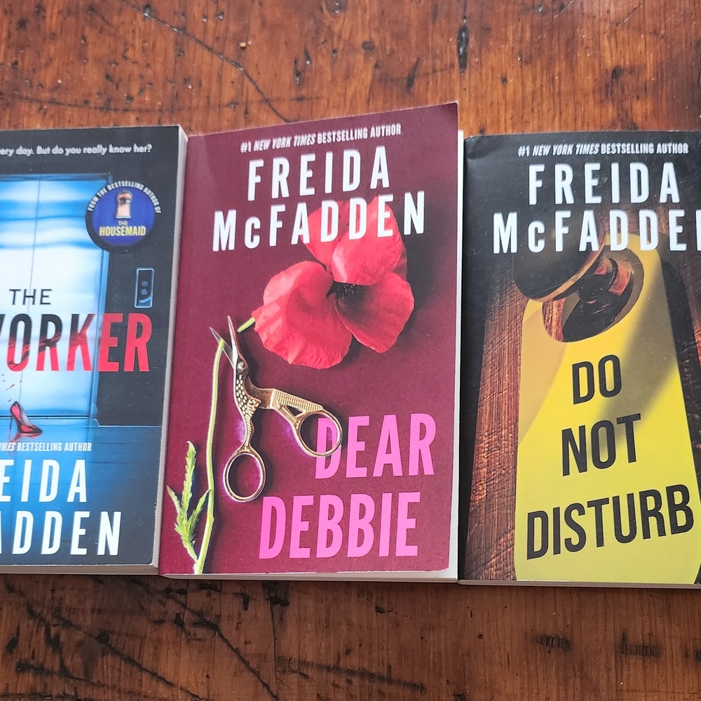 Three FRIEDA MCFADDEN BOOKS